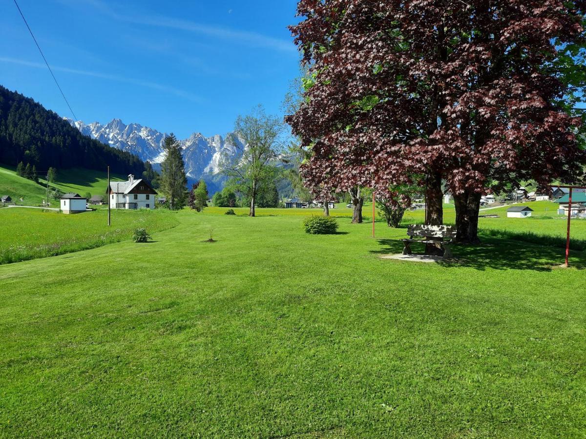 Ferienwohnung Haus Grünwald Gosau Exterior foto