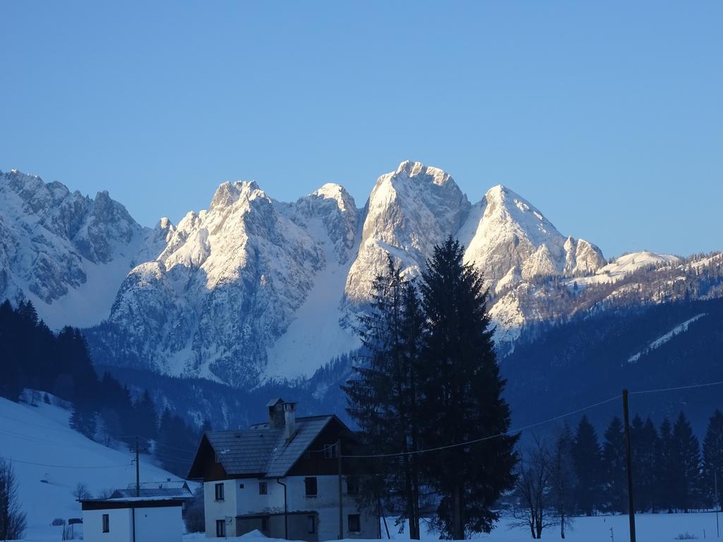 Ferienwohnung Haus Grünwald Gosau Exterior foto