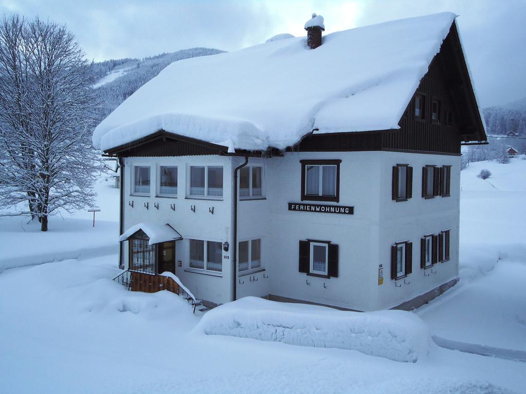 Ferienwohnung Haus Grünwald Gosau Exterior foto